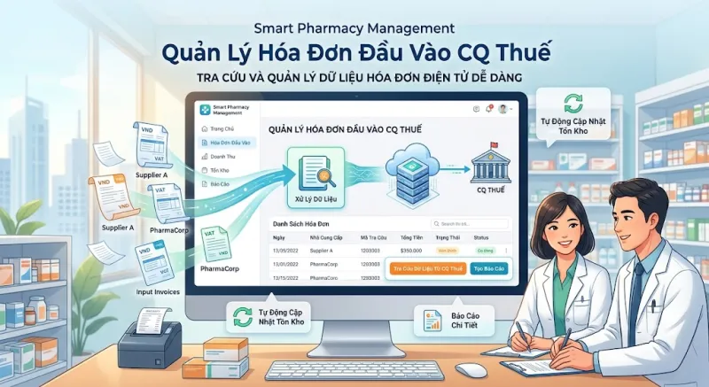 Quản Lý Hóa Đơn Đầu Vào CQ Thuế
